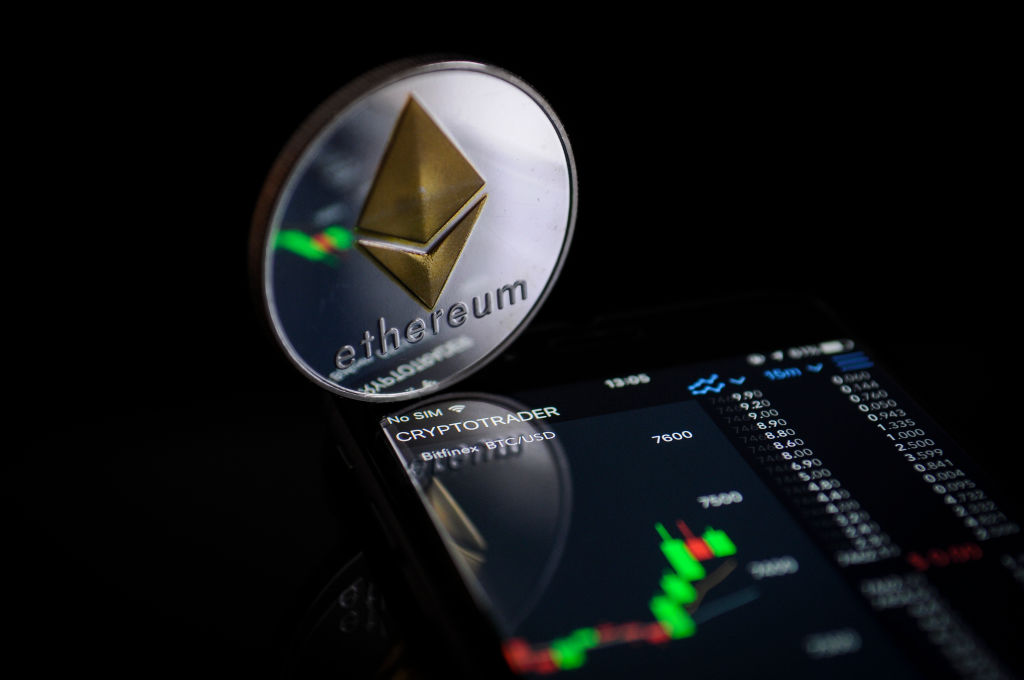 Ether Cryptocurrency Coin